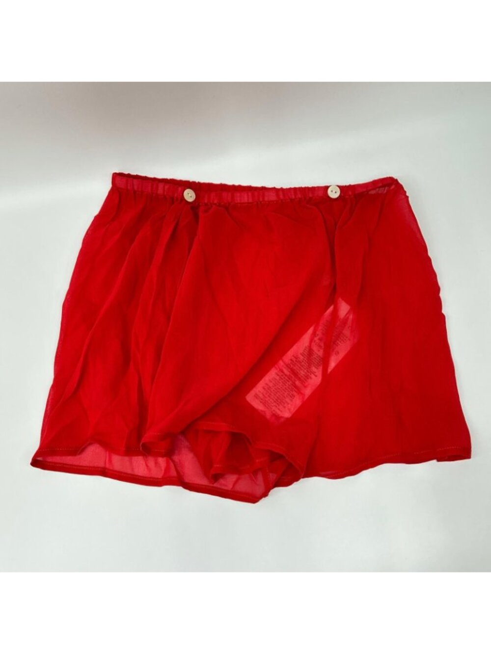 Gucci Adidas Red White Silk Blend 3 Stripes Lace Up Knit Wide Pants - Picture 6 of 10